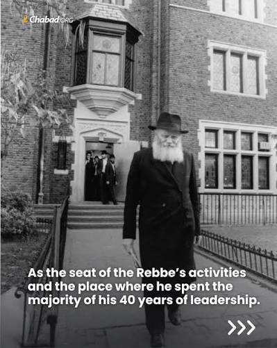 The Rebbe at 770